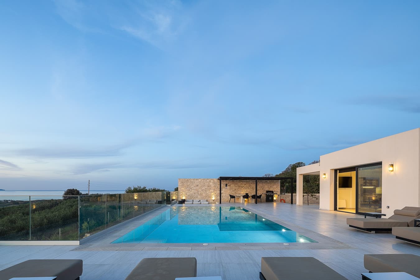 Villa Kafkales | Sea View and Heated Pool